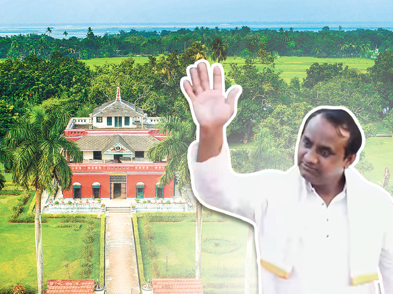 মো: শেখ সাদী শিলাইদহ কুঠিবাড়িতে রবীন্দ্রনাথ ঠাকুরের স্মৃতিবিজড়িত স্থানে সফর করছেন