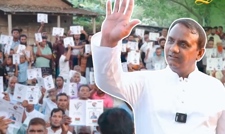 মো. শেখ সাদী বিএনপির ৩১ দফার বার্তা পৌঁছে দিতে কুষ্টিয়া-০৪ এলাকায় জনসংযোগ করছেন